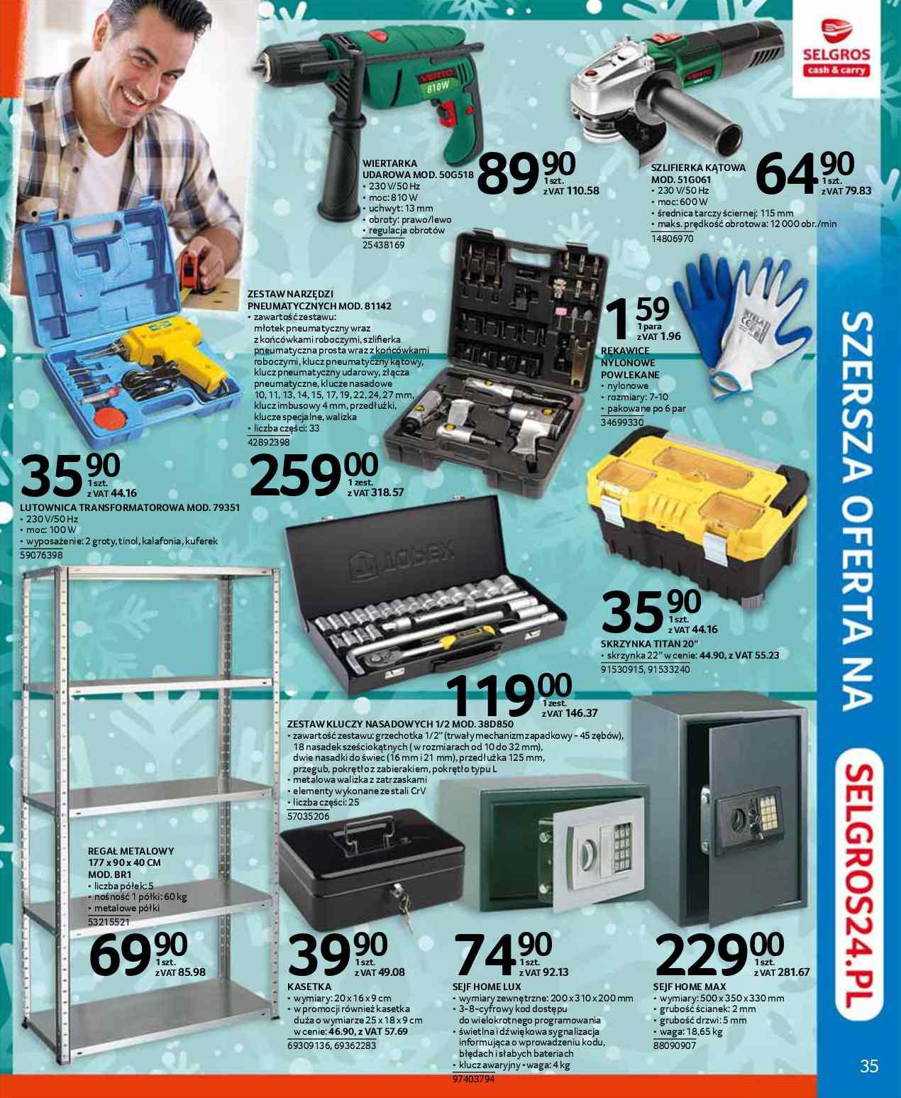 Gazetka promocyjna Selgros str. 35