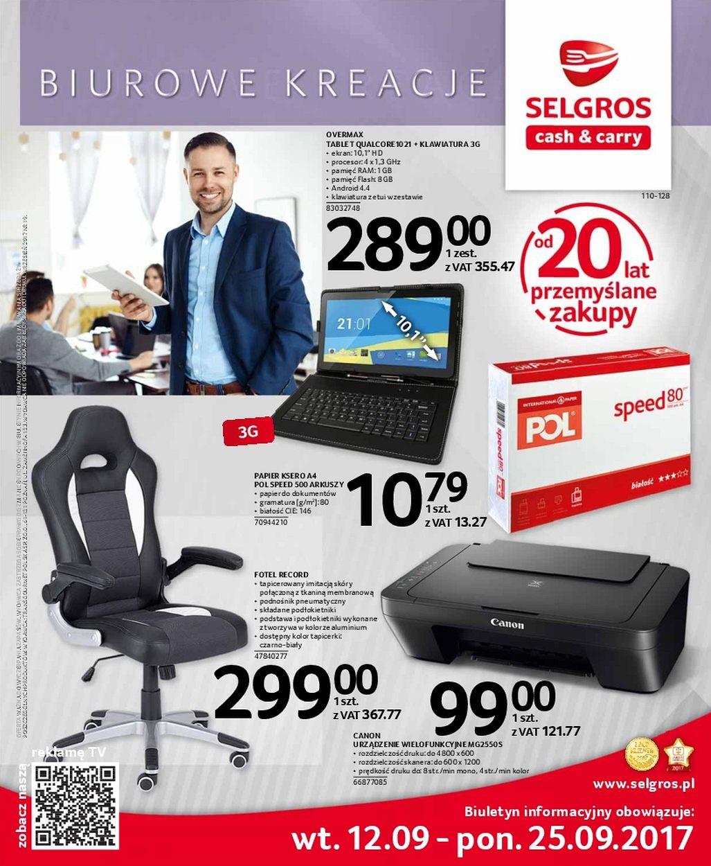 Gazetka promocyjna Selgros str. 1