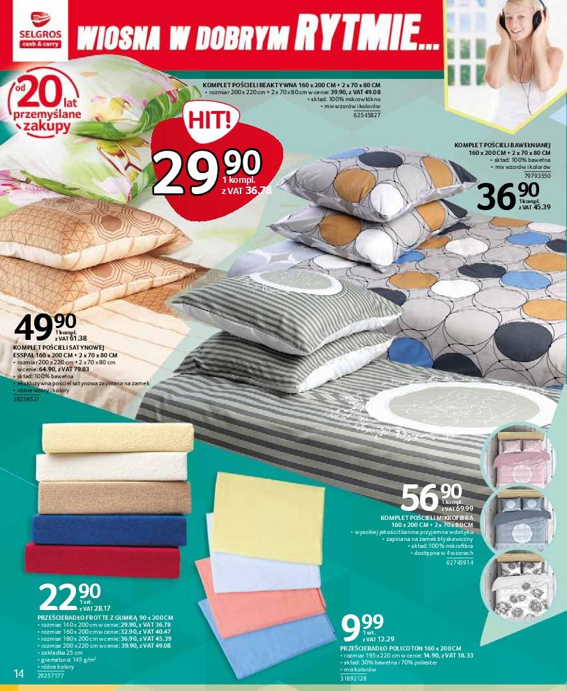 Gazetka promocyjna Selgros str. 14