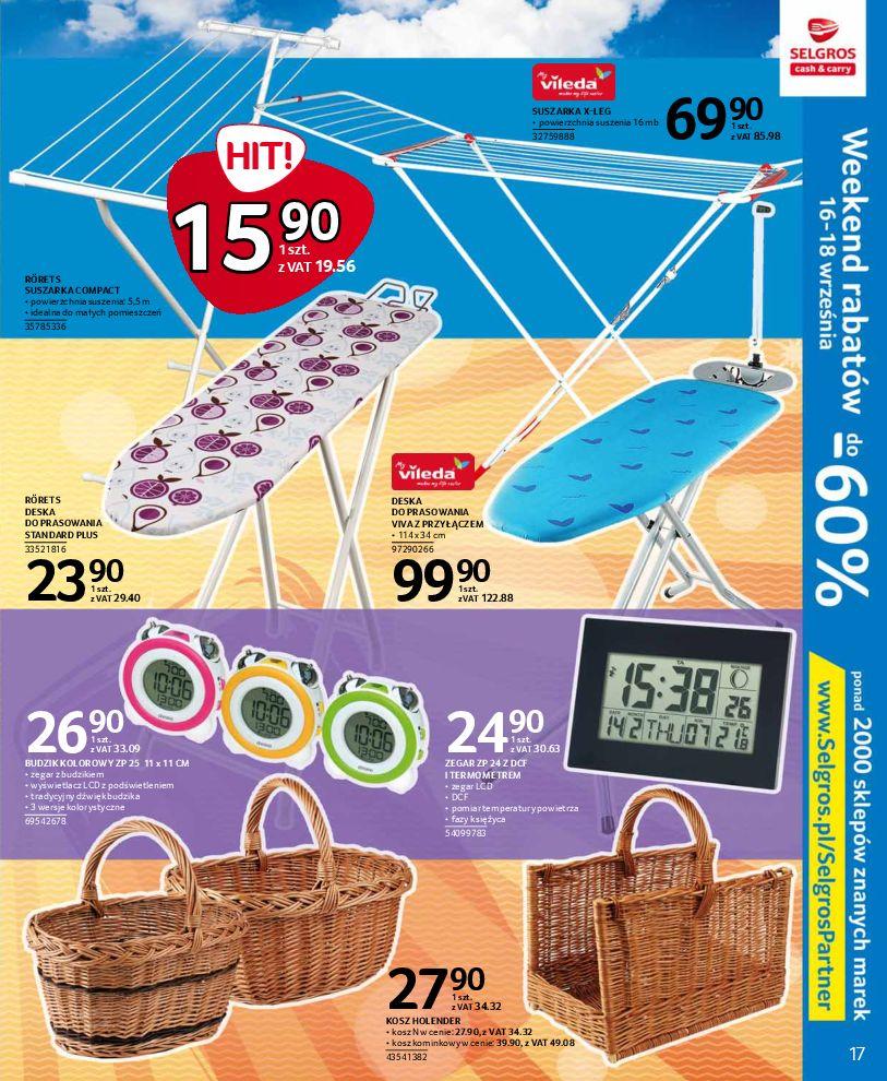 Gazetka promocyjna Selgros str. 17