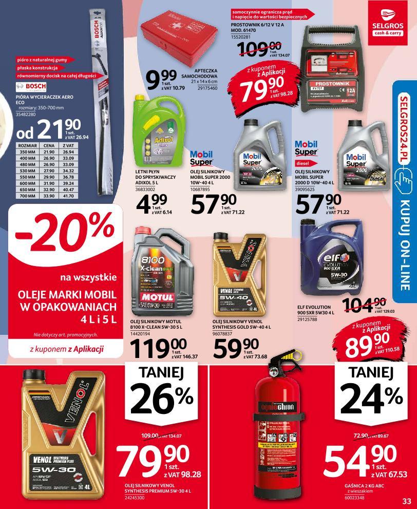 Gazetka promocyjna Selgros str. 33