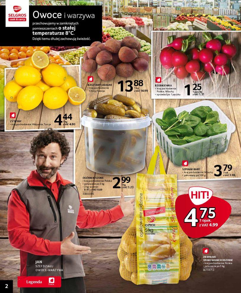 Gazetka promocyjna Selgros str. 2