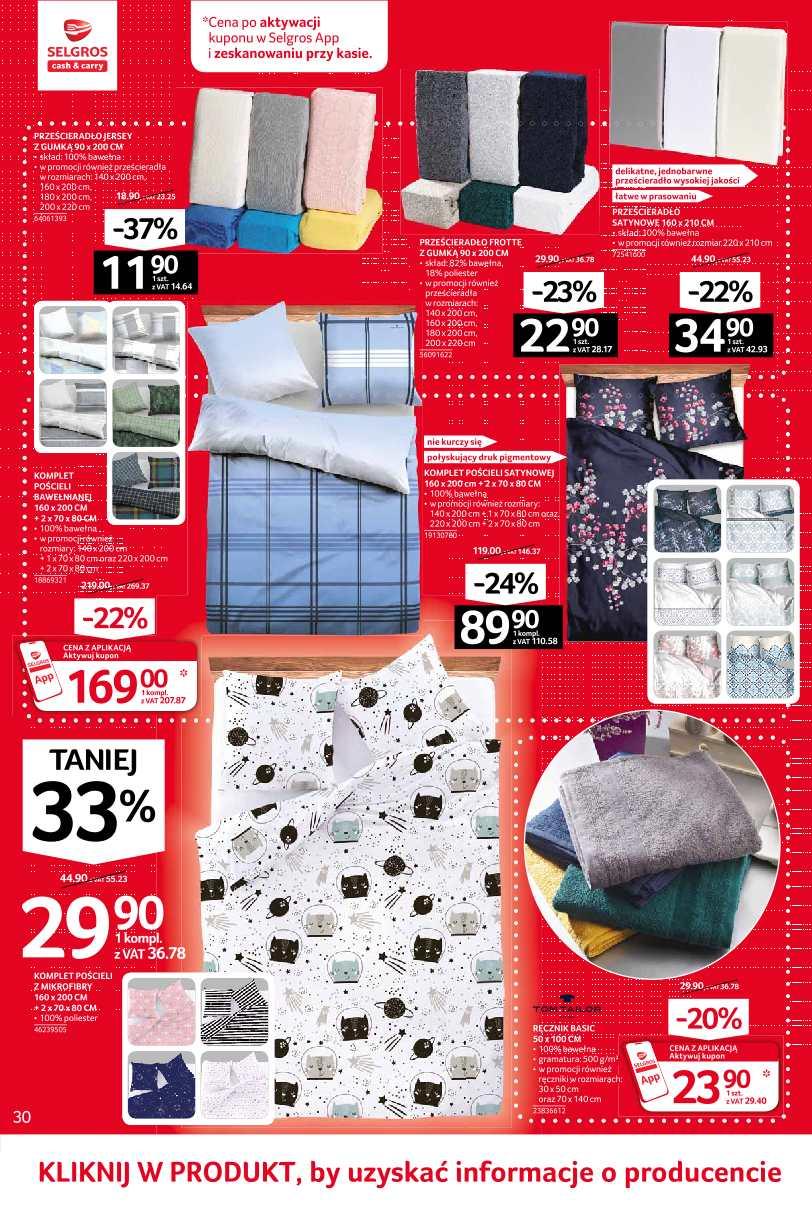 Gazetka promocyjna Selgros str. 30