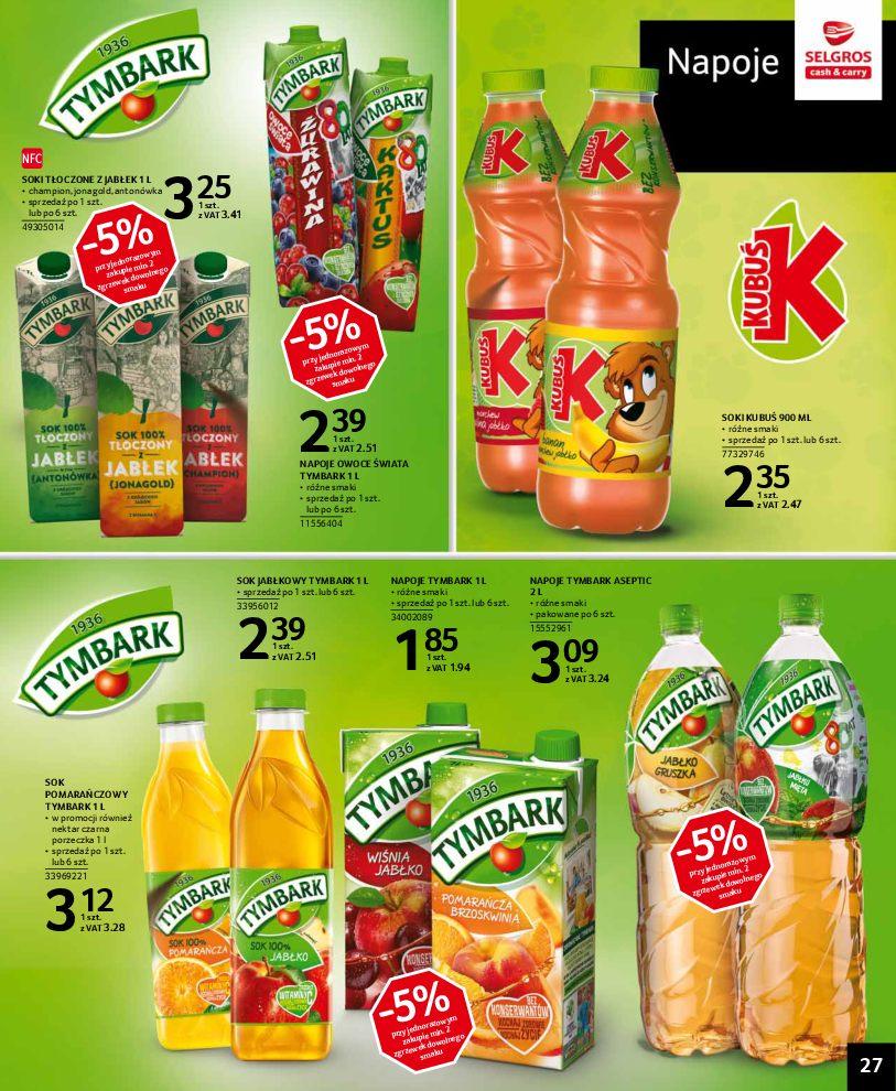 Gazetka promocyjna Selgros str. 27
