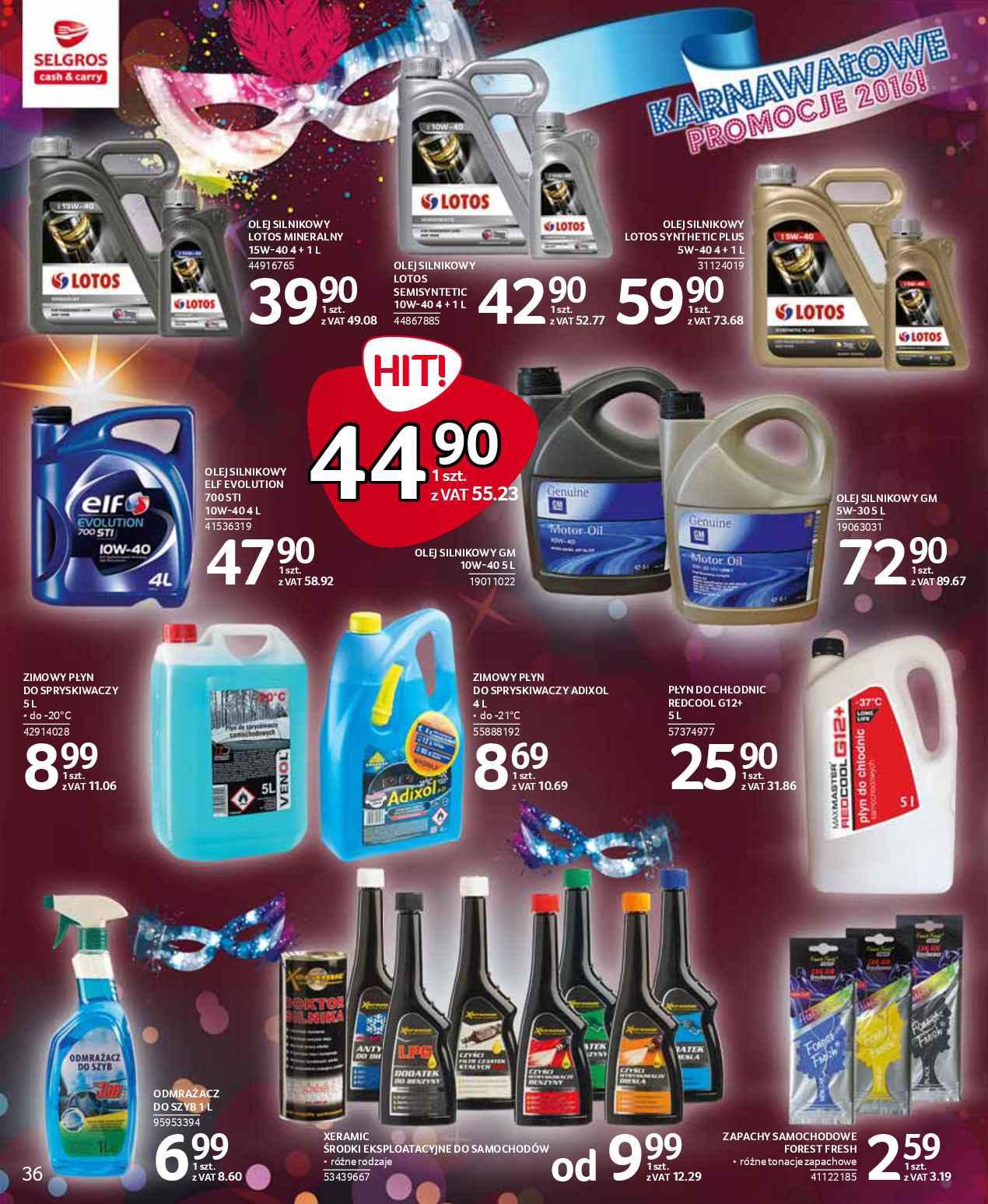 Gazetka promocyjna Selgros str. 36