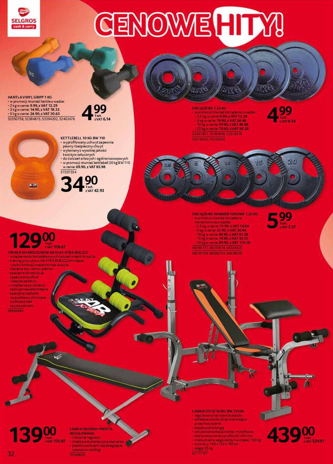 Gazetka promocyjna Selgros str. 32