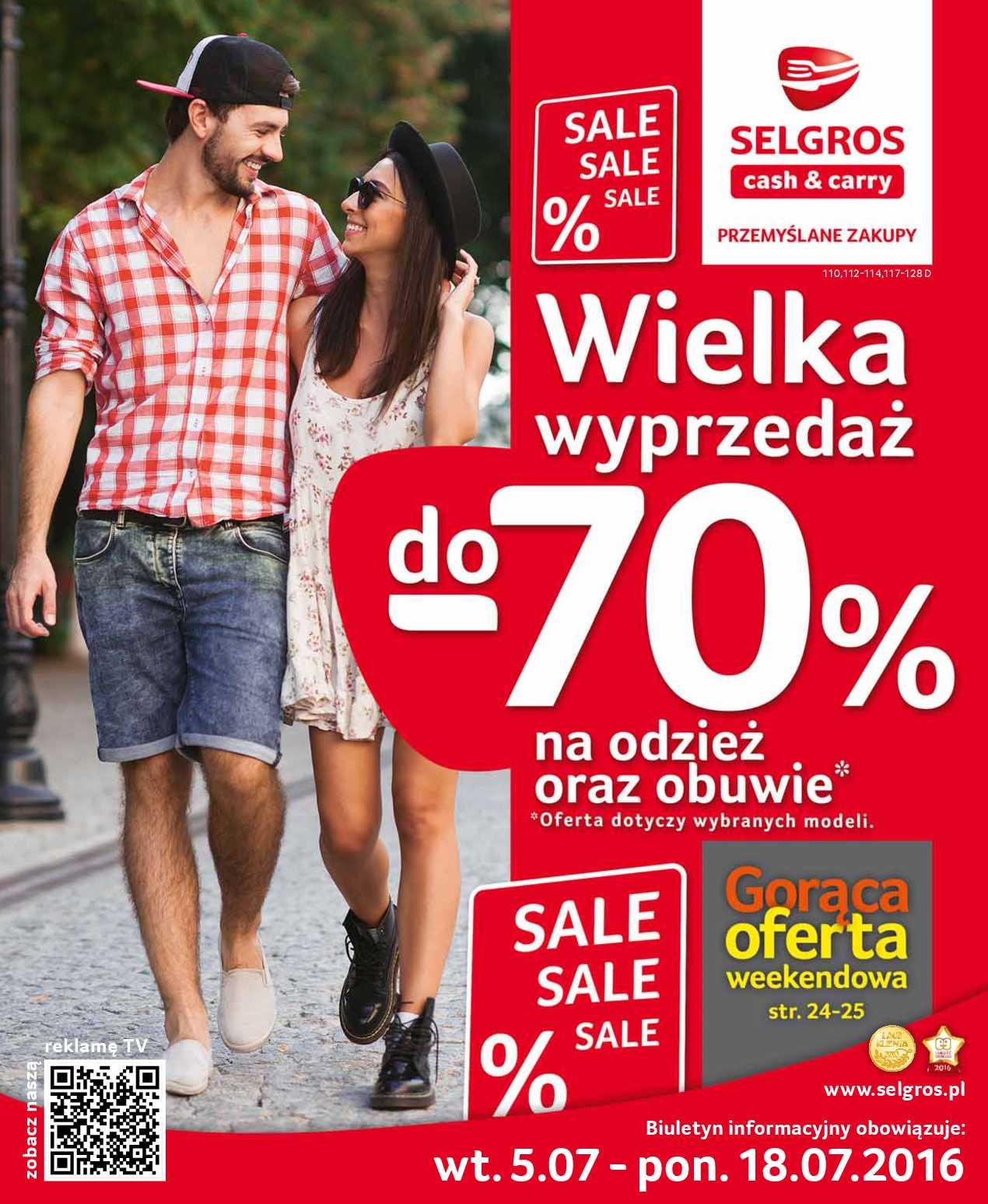 Gazetka promocyjna Selgros str. 1