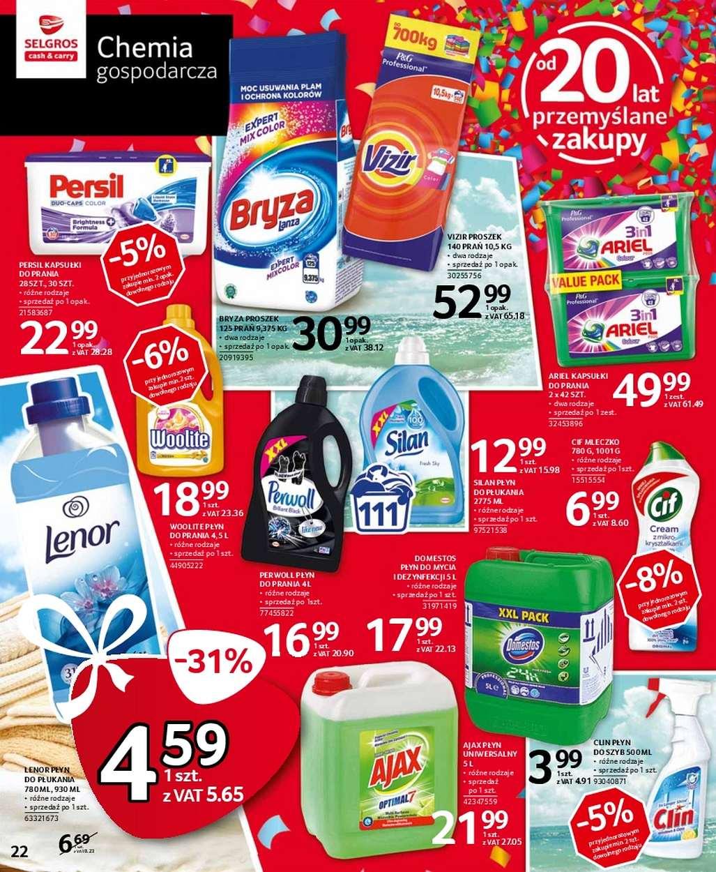 Gazetka promocyjna Selgros str. 22