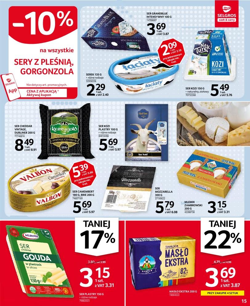 Gazetka promocyjna Selgros str. 15