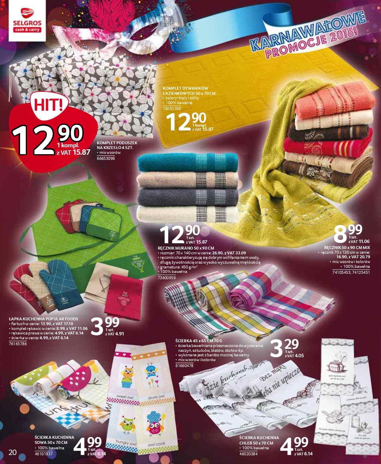 Gazetka promocyjna Selgros str. 20