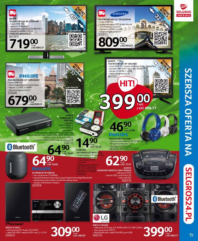 Gazetka promocyjna Selgros str. 15