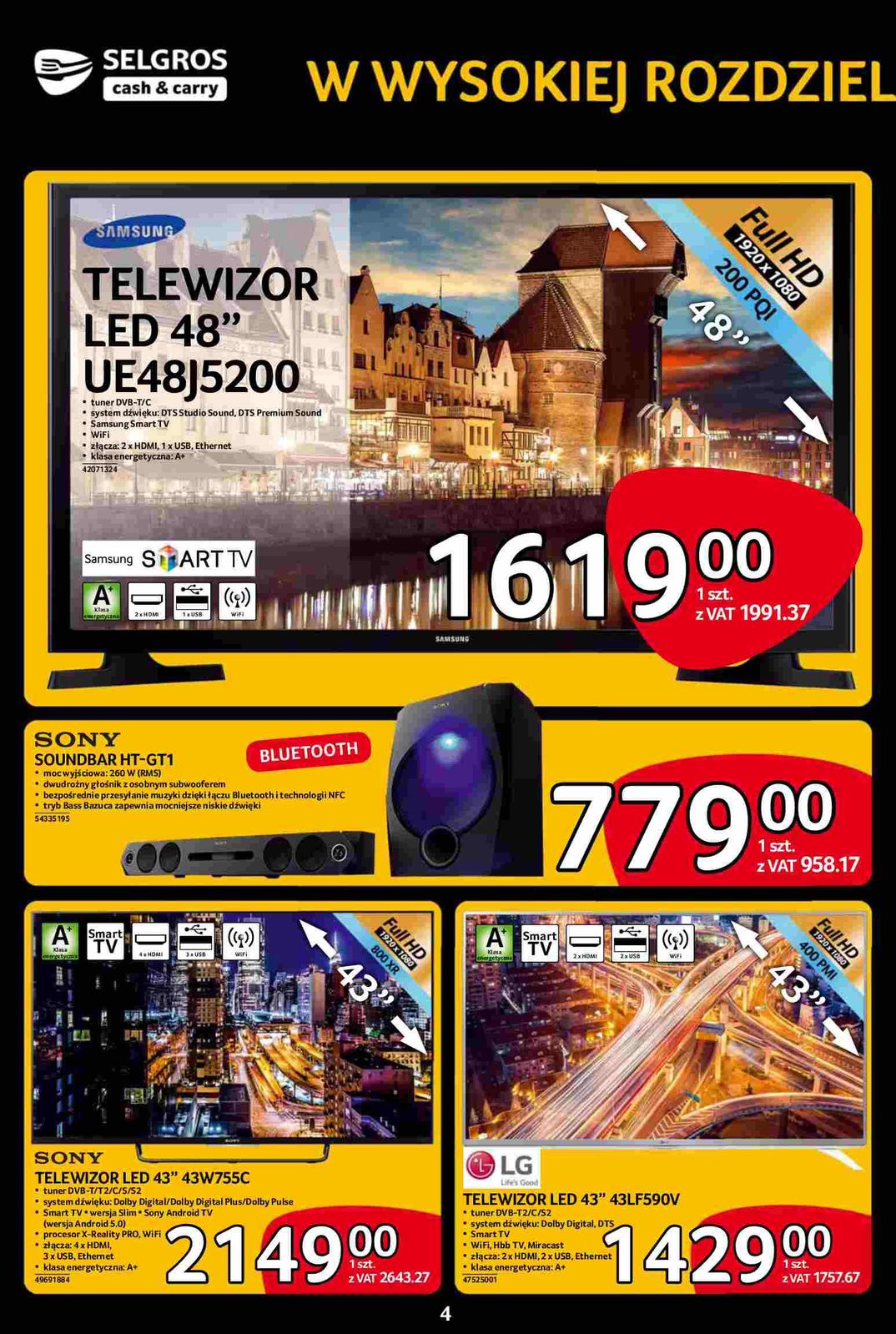 Gazetka promocyjna Selgros str. 4