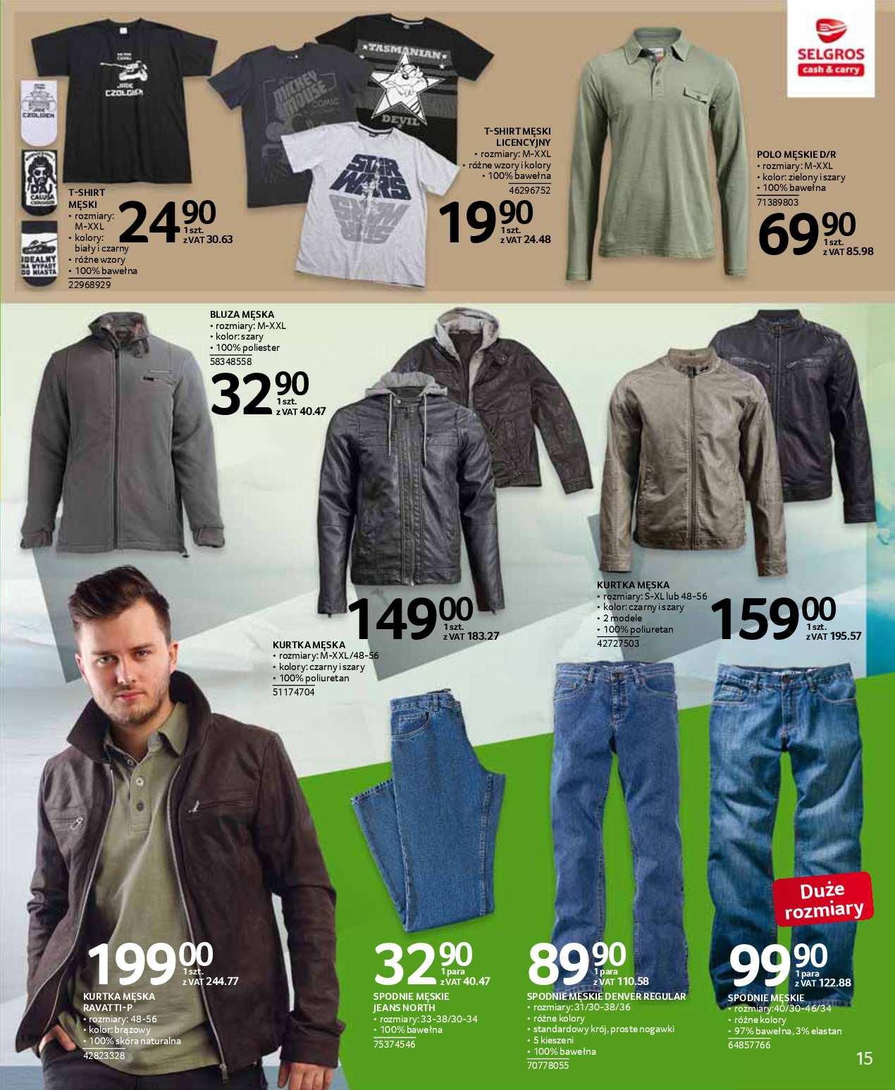 Gazetka promocyjna Selgros str. 15