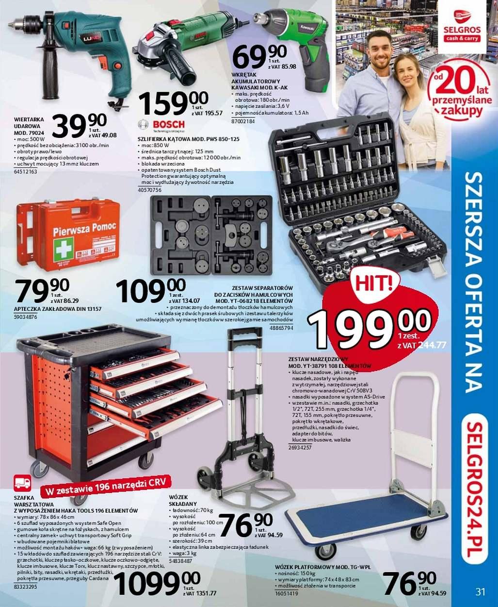 Gazetka promocyjna Selgros str. 31