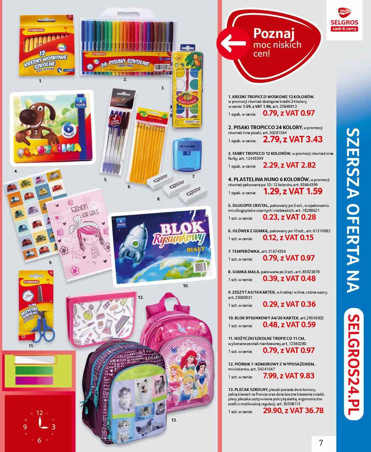 Gazetka promocyjna Selgros str. 7