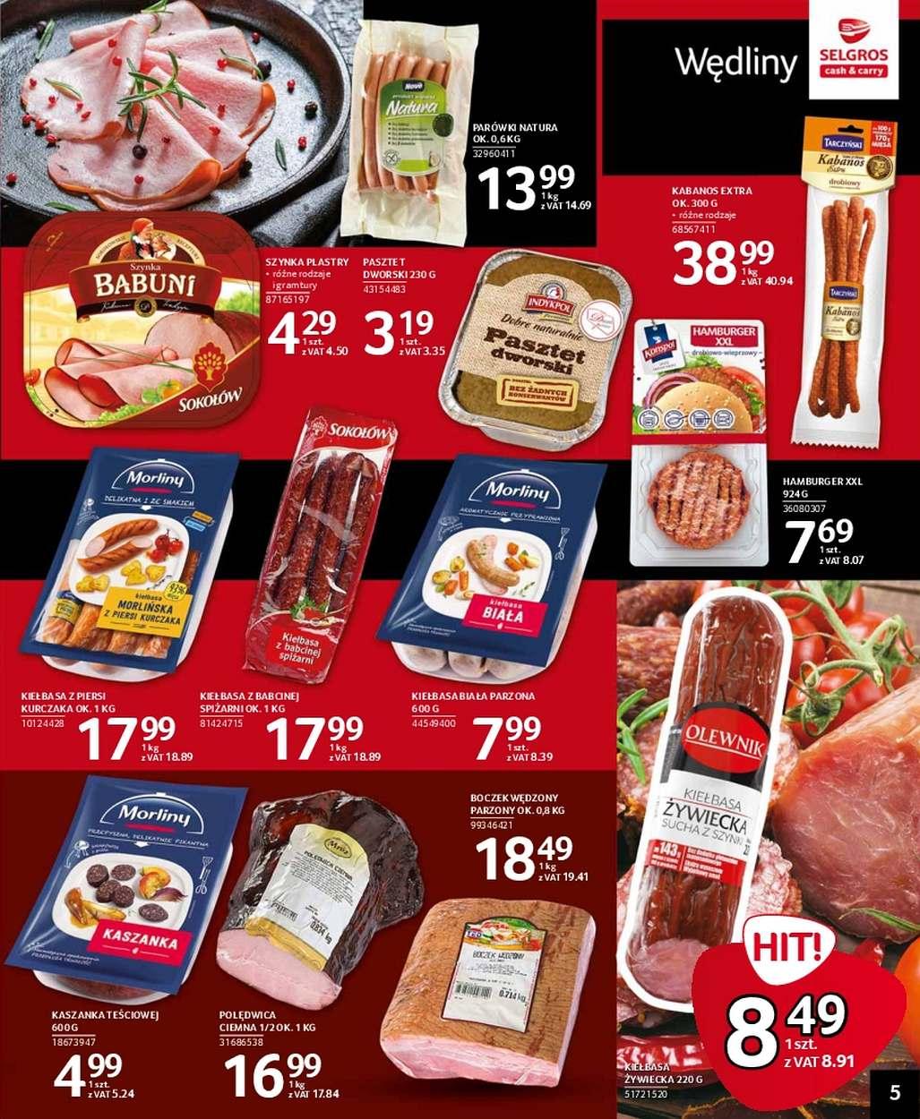 Gazetka promocyjna Selgros str. 5