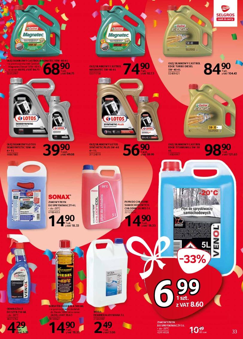 Gazetka promocyjna Selgros str. 33